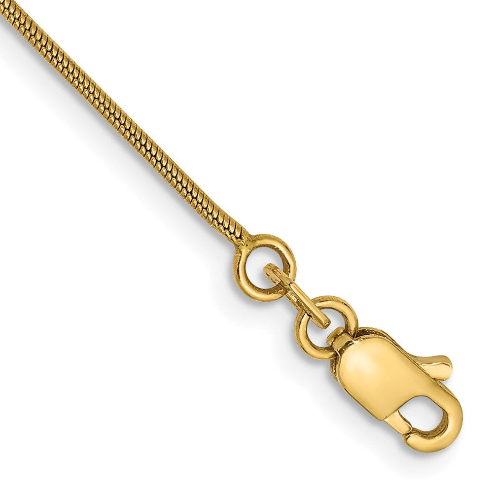 Gold (10K & 14K) Round Snake Chain