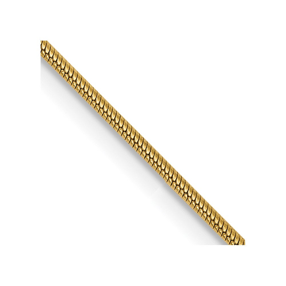 Gold (10K & 14K) Round Snake Chain
