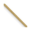 Gold (10K & 14K) Round Snake Chain