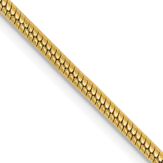 Gold (10K & 14K) Round Snake Chain