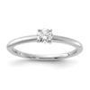 Round Diamond Solitaire Engagement Rings
