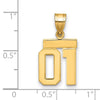 Polished Number Charms — 01
