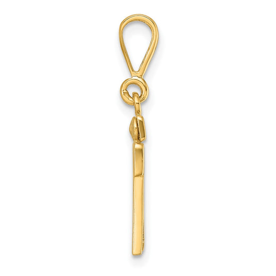 Polished Number Charms — 16