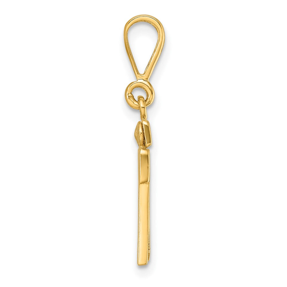 Polished Number Charms — 16