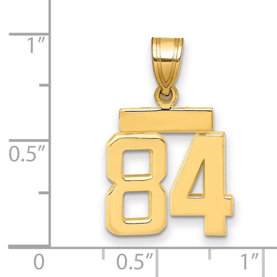 Polished Number Charms — 84