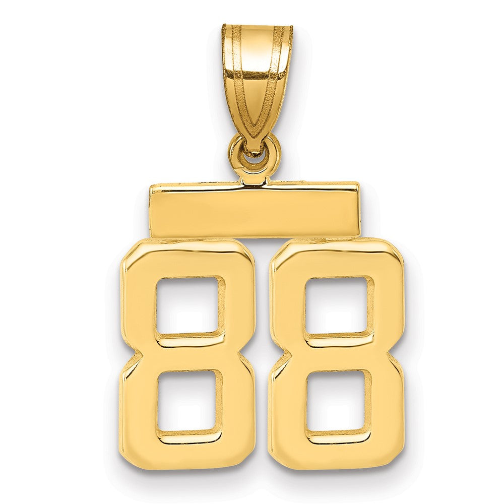 Polished Number Charms — 88