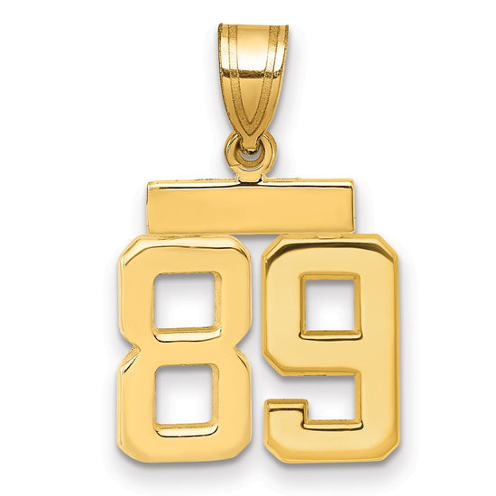 Polished Number Charms — 89