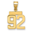 Polished Number Charms — 92