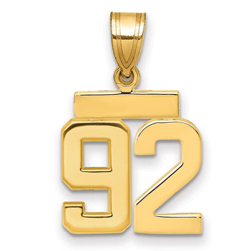 Polished Number Charms — 92