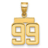 Polished Number Charms — 99