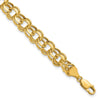 Gold Double Link Charm Bracelets