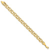Gold Double Link Charm Bracelets