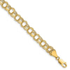 Gold Triple Link Charm Bracelets