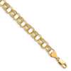 Gold Triple Link Charm Bracelets