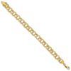 Gold Triple Link Charm Bracelets