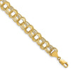 Gold Triple Link Charm Bracelets