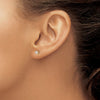 14k VS2/SI1 Diamond Stud Thread on/off Post Earrings