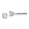 14k VS2/SI1 Diamond Stud Thread on/off Post Earrings