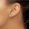 14k VS2/SI1 Diamond Stud Thread on/off Post Earrings
