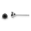 14k Black Diamond Stud Earrings