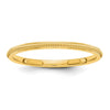 Milgrain Stackable Band