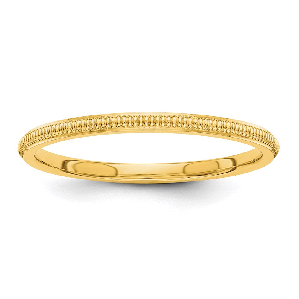 Milgrain Stackable Band