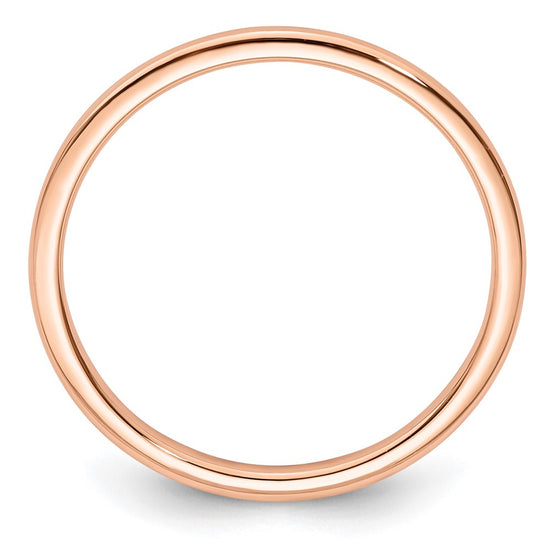 1.2mm Half Round Stackable Band