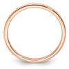 1.2mm Half Round Stackable Band