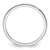 1.2mm Half Round Stackable Band