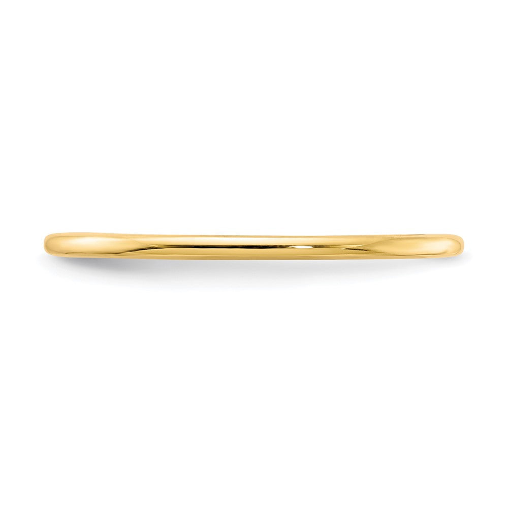 1.2mm Half Round Stackable Band