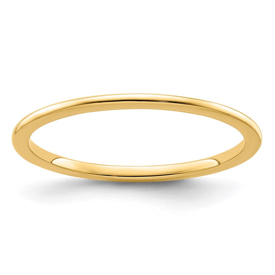 1.2mm Half Round Stackable Band