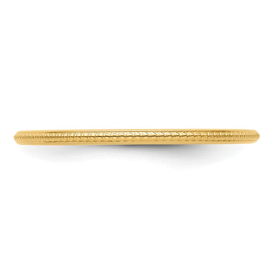 1.2mm Bead Stackable Band