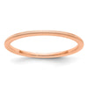 Milgrain Stackable Band