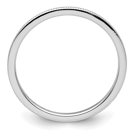 Milgrain Stackable Band