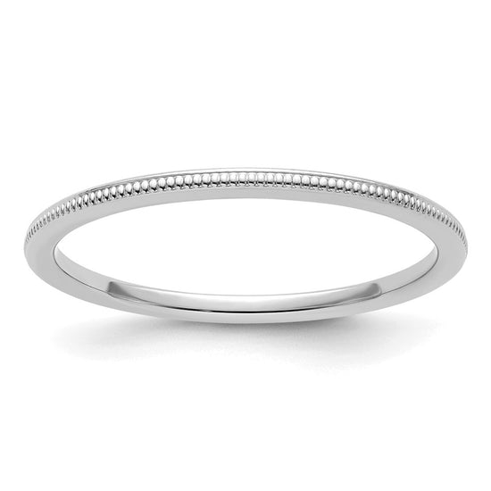 Milgrain Stackable Band