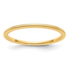 Milgrain Stackable Band