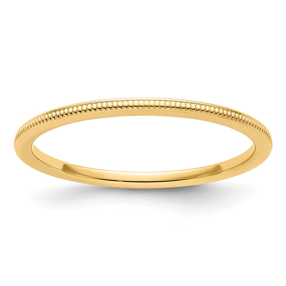 Milgrain Stackable Band