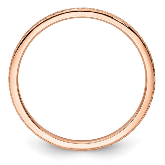 1.2mm Twisted Wire Pattern Stackable Band