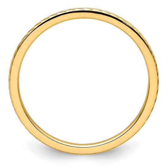1.2mm Twisted Wire Pattern Stackable Band