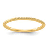 1.2mm Twisted Wire Pattern Stackable Band
