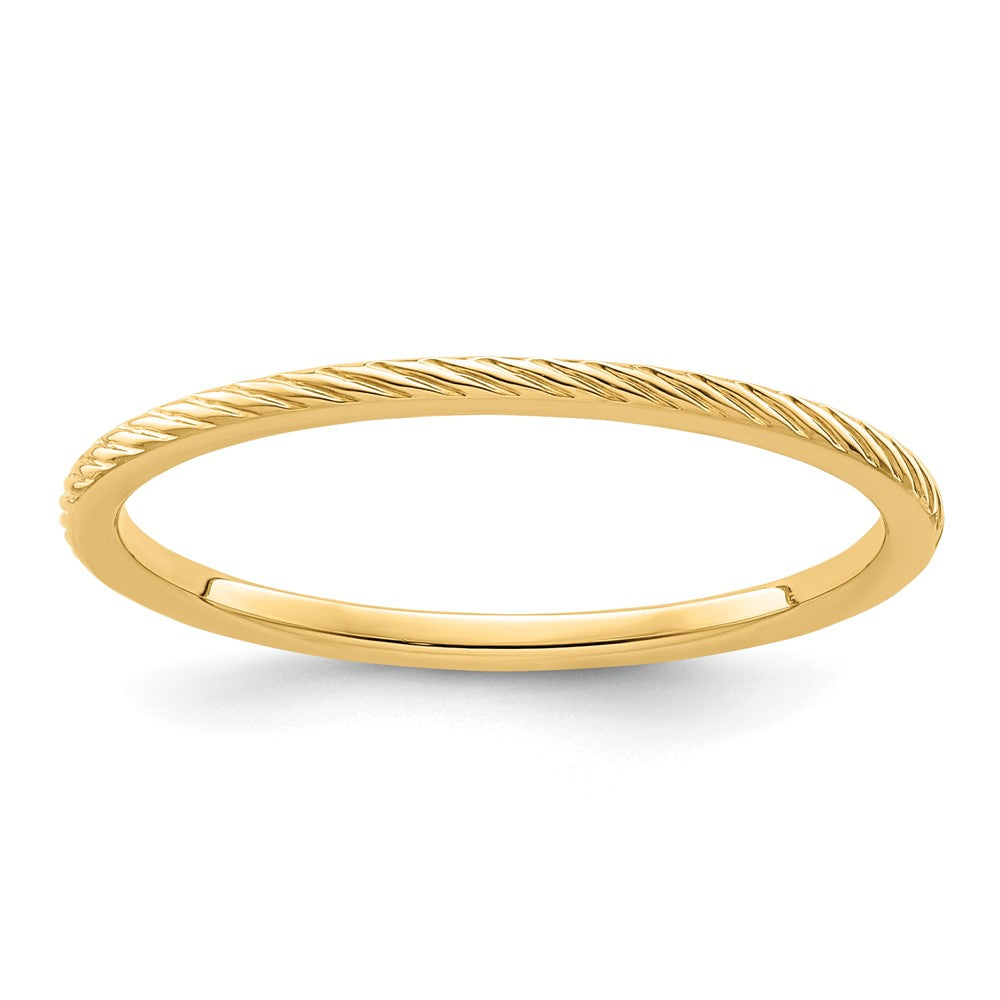 1.2mm Twisted Wire Pattern Stackable Band