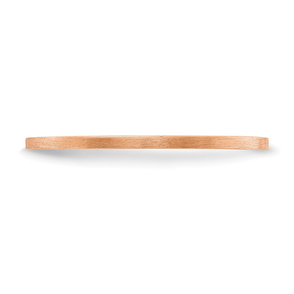 1.2mm Flat Satin Stackable Band
