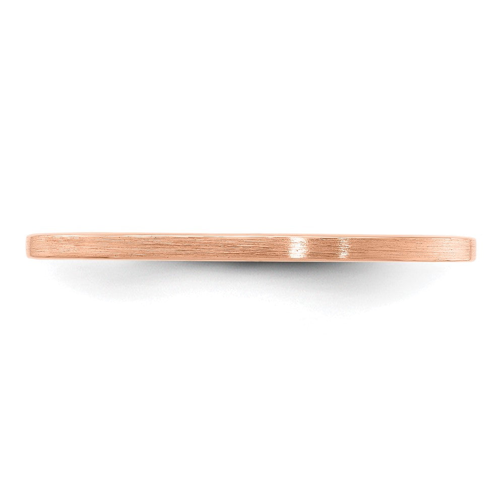 1.2mm Flat Satin Stackable Band