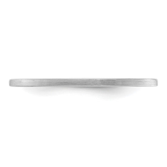 1.2mm Flat Satin Stackable Band