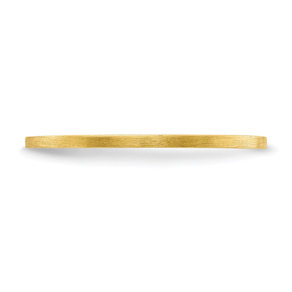 1.2mm Flat Satin Stackable Band
