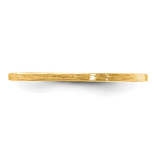 1.2mm Flat Satin Stackable Band