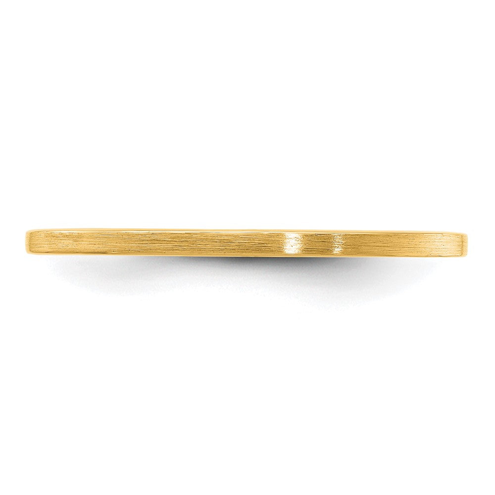 1.2mm Flat Satin Stackable Band