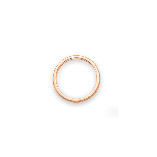 Milgrain Stackable Band