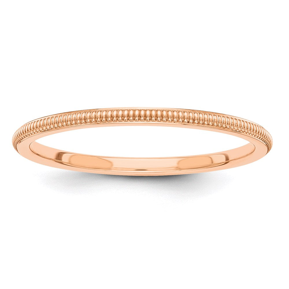 Milgrain Stackable Band