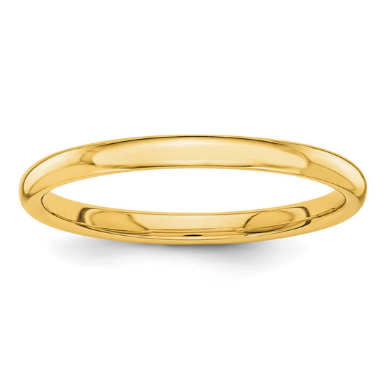 Polished 2mm Band